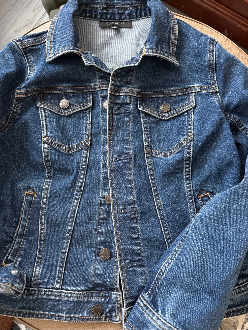 Classic Women’s Blue Denim Jacket size P (0-2)